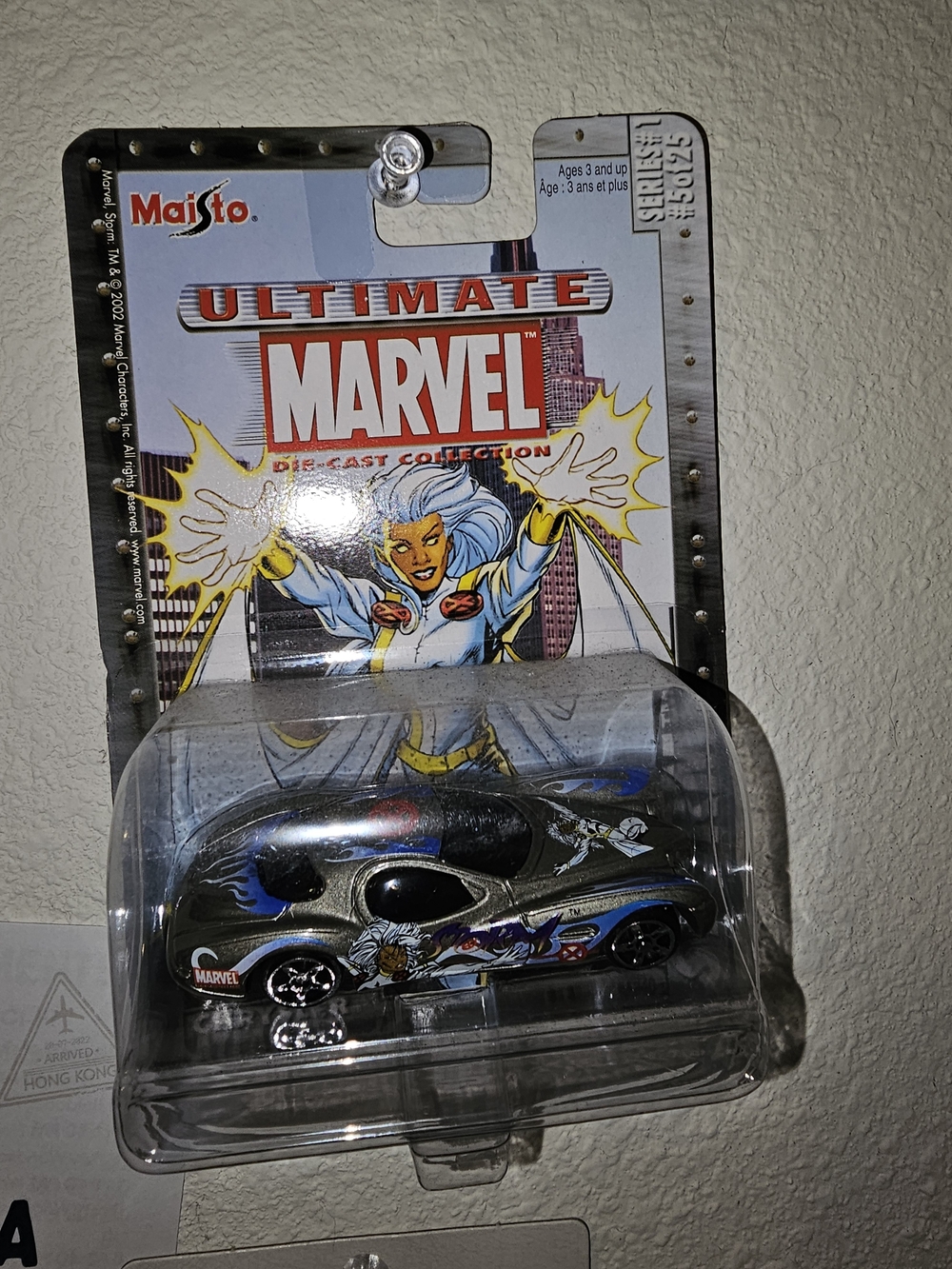 Maisto Ultimate Marvel Storm Die-Cast Car - Black and Blue